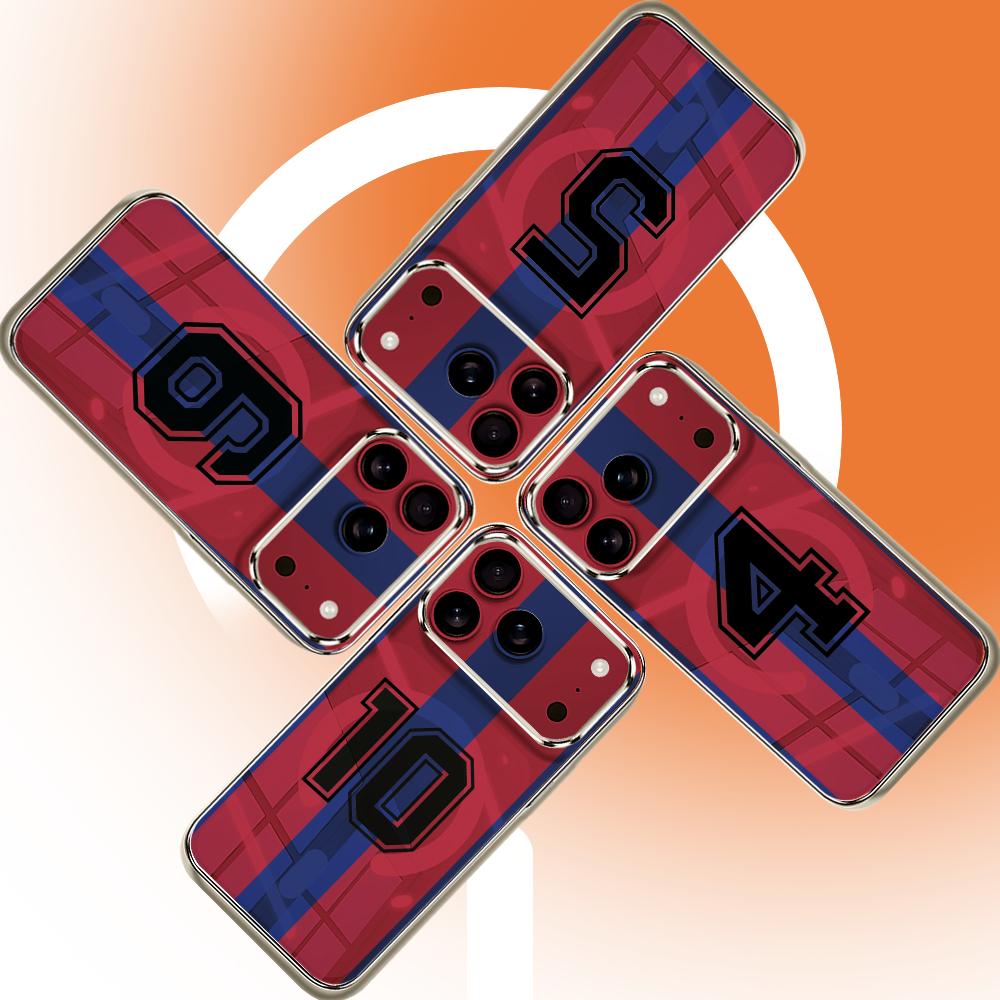 Magnetic Phone Case - FCバルセロナ公式ジャージ柄iPhoneケース iPhone 17 air 16 e