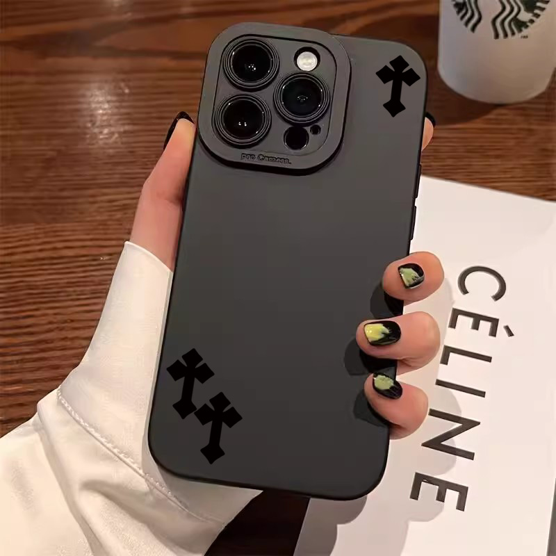 Phone Accessories To Sell - 秋の雰囲気のクロス柄iPhoneケース（iPhone 17 Air、16、15、14、13、12、11 Pro Max、X、XS、XR、7、8 Plus、SE対応）ソフト耐衝撃フルカバー