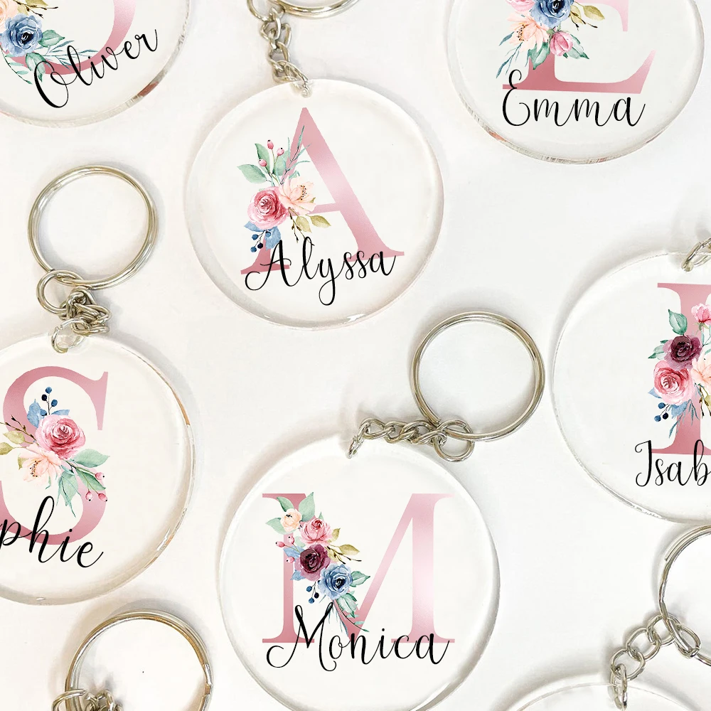 Phone Accessories And Names - キーホルダー付きのパーソナライズされた名前のキーホルダー,携帯電話バッグ,ジュエリーアクセサリー,誕生日や結婚式のギフト用