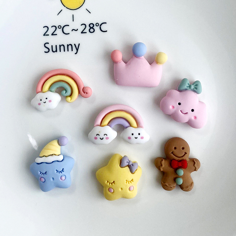Phone Accessories Unique - 創造的なホットレインボー星雲レジンチャームDIYクリームグルーアクセサリー漫画デコレーション携帯ケース用ユニークな誕生日プレゼント