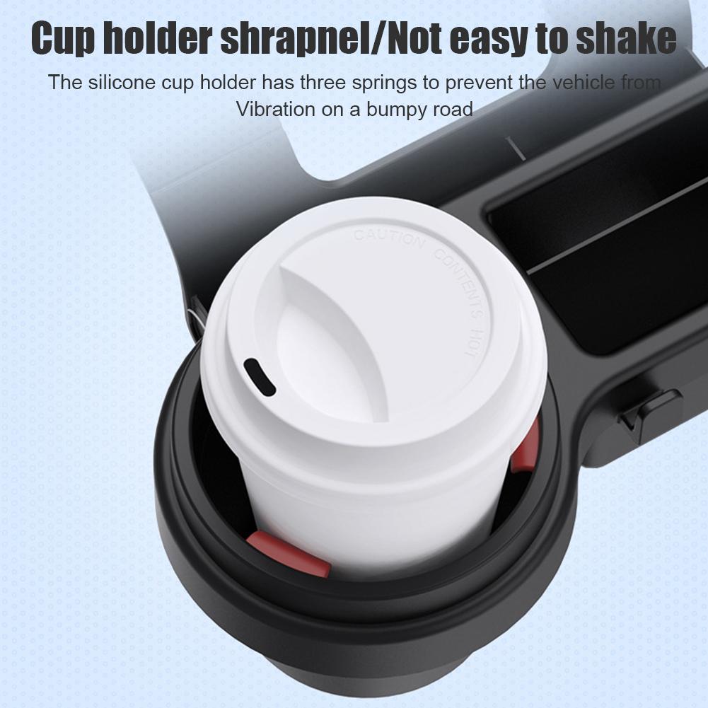 Phone Accessories Rack - 車用カップスタンド電話ホルダーマウントトレイサイドドアウィンドウ収納バレルポケット吊り下げ収納ラック（自動車内装アクセサリー付き）