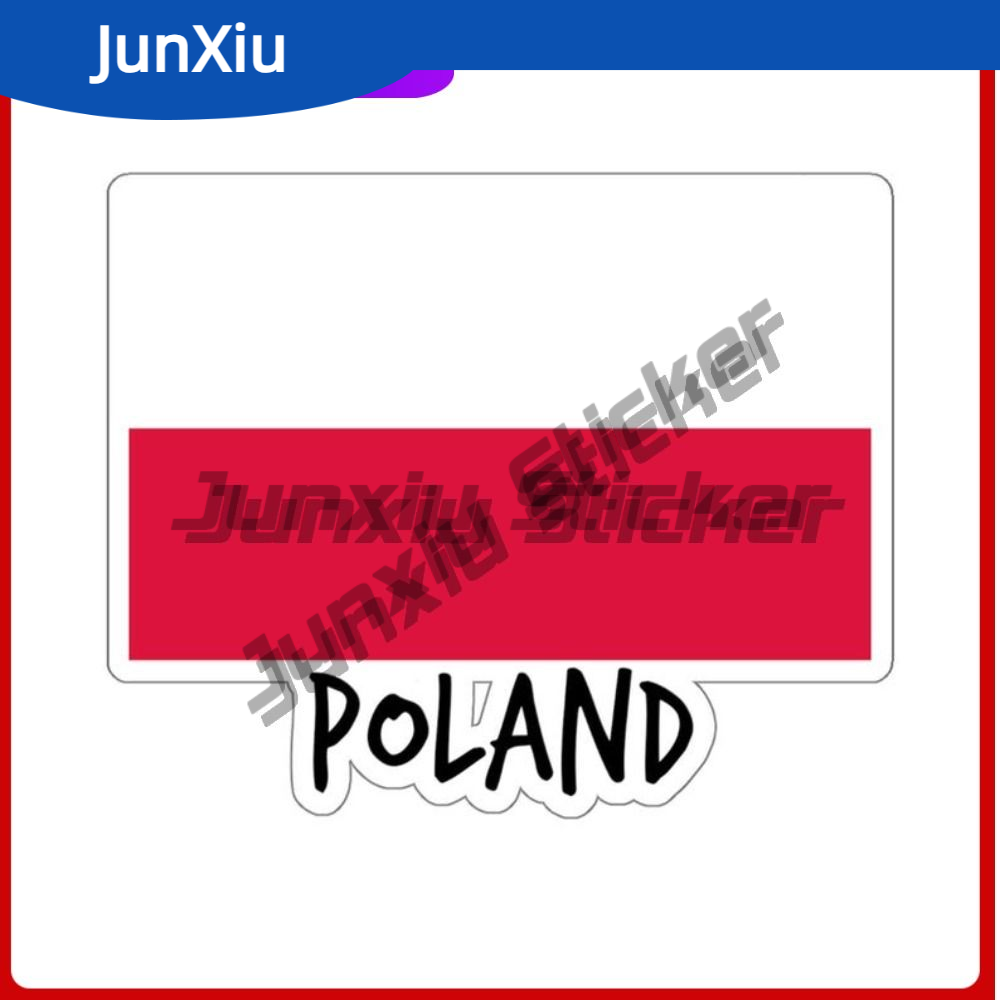 Phone Accessories Europe - ポーランド国旗ステッカー ステッカー ポーランド ヨーロッパ 旅行 デカール