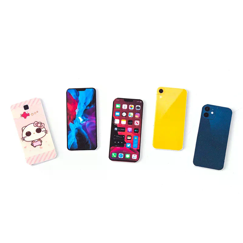Phone Accessories Europe - /Cna/ミニチュアドールハウス携帯電話モデルドールハウス装飾アクセサリー1:12