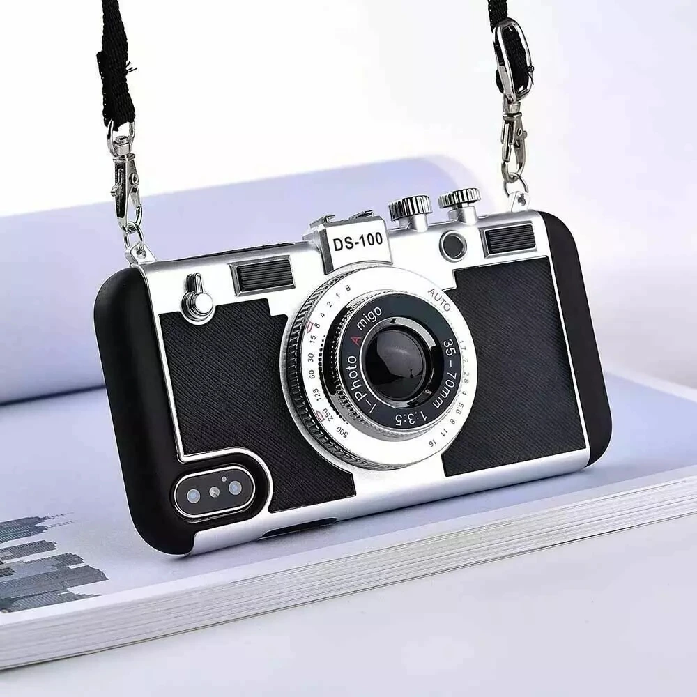 Phone Accessories Nothing - エミリー・イン・パリ 3D レトロカメラデザインケース IPhone 11 12