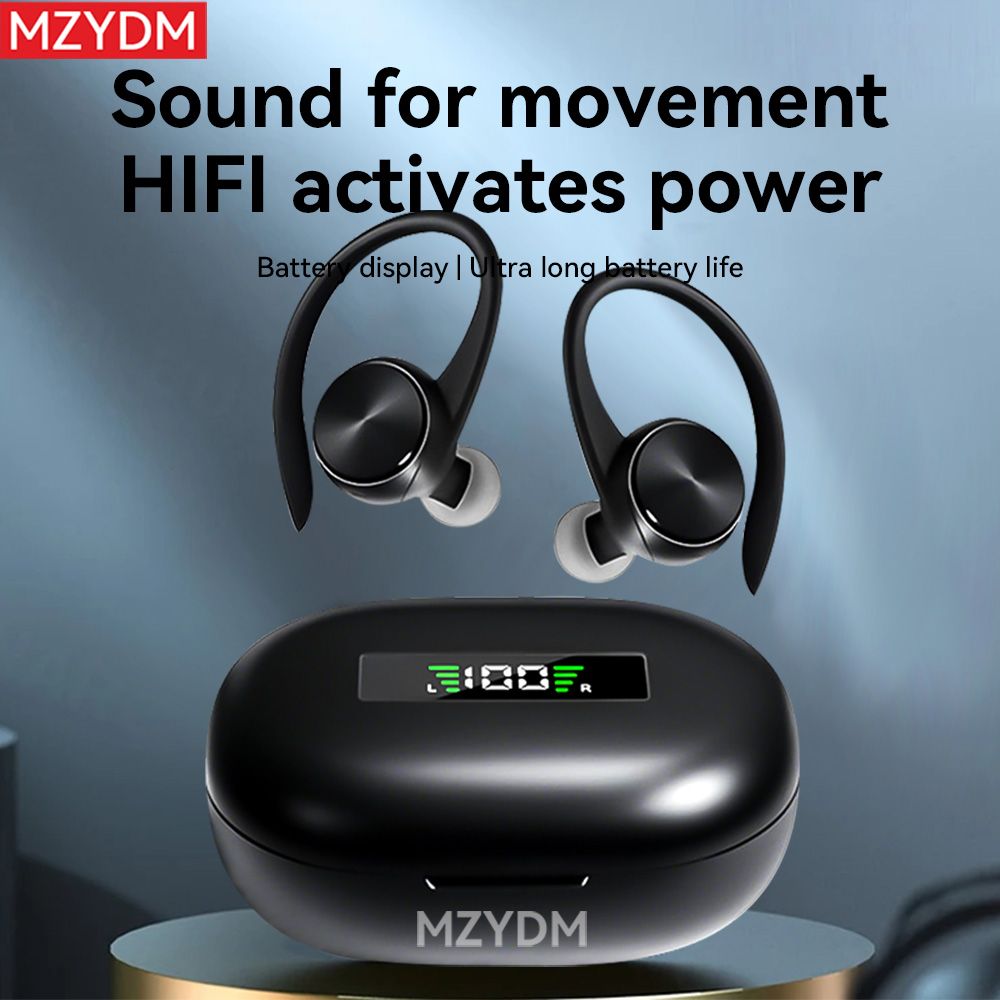Phone Accessories Amazon - TWSワイヤレスBluetoothイヤホン スポーツヘッドホン R200 イヤーフック 防水イヤホン HiFiステレオサウンドイヤホン