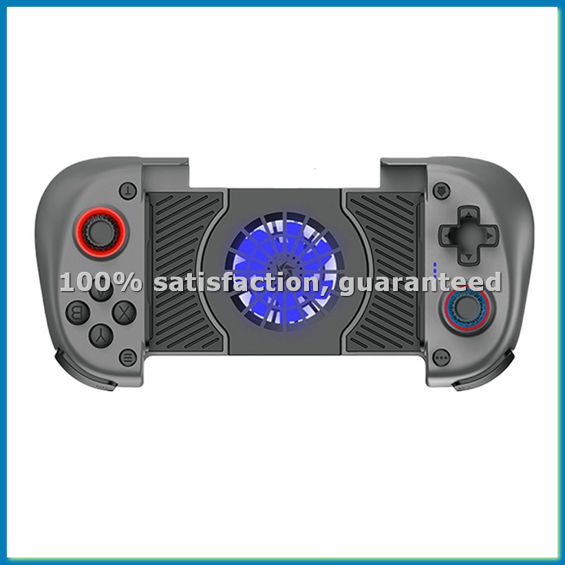 Gaming Controller Phone - X3 携帯電話ゲームパッド 冷却ファン付き Bluetooth 携帯電話ゲームコントローラー 振動機能付き