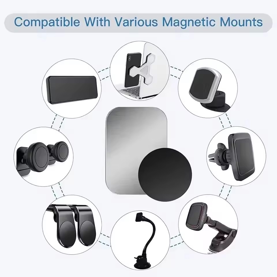 5/10 個磁気金属プレートディスク自動車電話ホルダーステッ - Phone Accessories Japan のレビューと価格