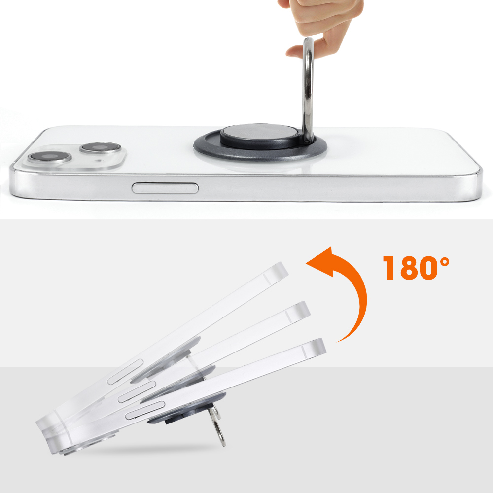 360度回転式フィンガーリング型スマホホルダー スタンドグリ - Phone Accessories Japan のレビューと価格