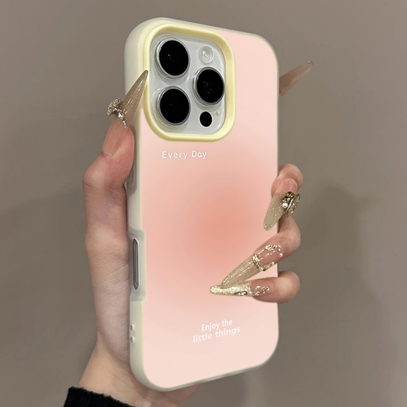 ピンクグラデーションパターンのiPhoneケース iPhon - Phone Accessories To Sell のレビューと価格