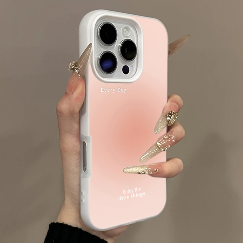 ピンクグラデーションパターンのiPhoneケース iPhon - Phone Accessories To Sell のレビューと価格