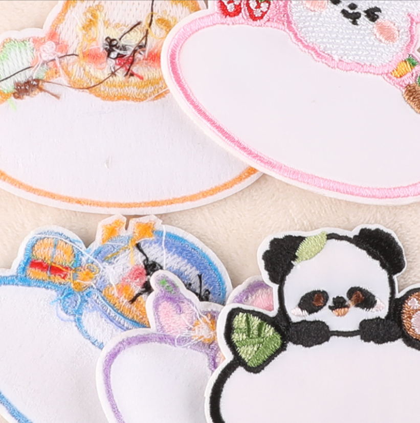 10 個の名札刺繍パッチ刺繍衣類帽子バッグ靴修理材料電話ギフ - Phone Accessories And Names のレビューと価格