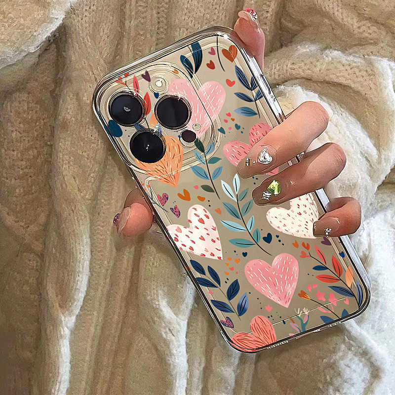 シリコン製ハート・葉・目・月柄のiPhoneケース iPho - Phone Accessories To Sell のレビューと価格