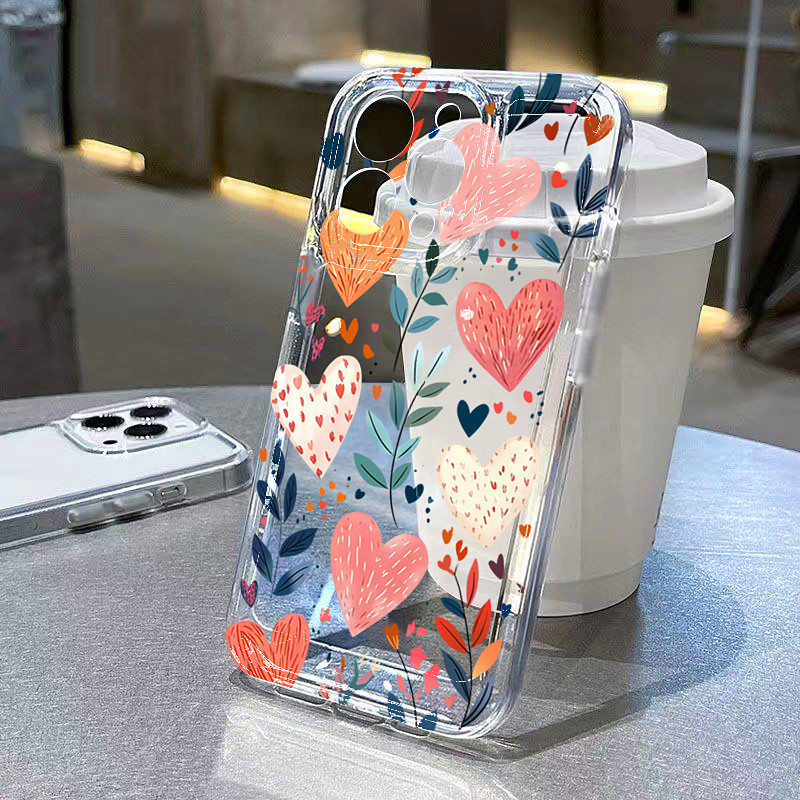 シリコン製ハート・葉・目・月柄のiPhoneケース iPho - Phone Accessories To Sell のレビューと価格