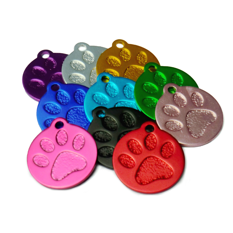 20 個の足跡模様のパーソナライズされたペット犬猫 ID タ - Phone Accessories And Names のレビューと価格
