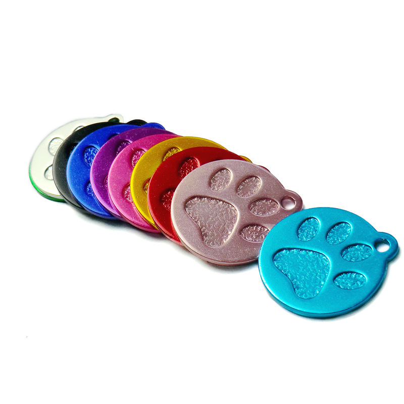 20 個の足跡模様のパーソナライズされたペット犬猫 ID タ - Phone Accessories And Names のレビューと価格