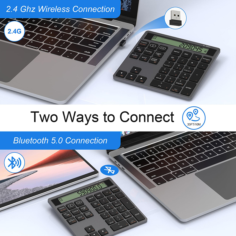 JOMAA USB ワイヤレスカスタム数値キーパッド スクリ - Phone Accessories Europe のレビューと価格
