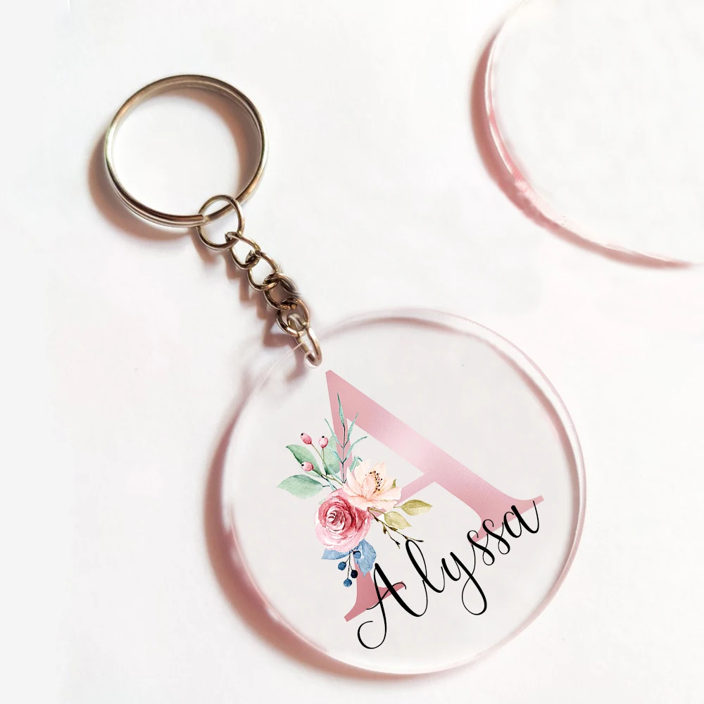 キーホルダー付きのパーソナライズされた名前のキーホルダー,携 - Phone Accessories And Names のレビューと価格