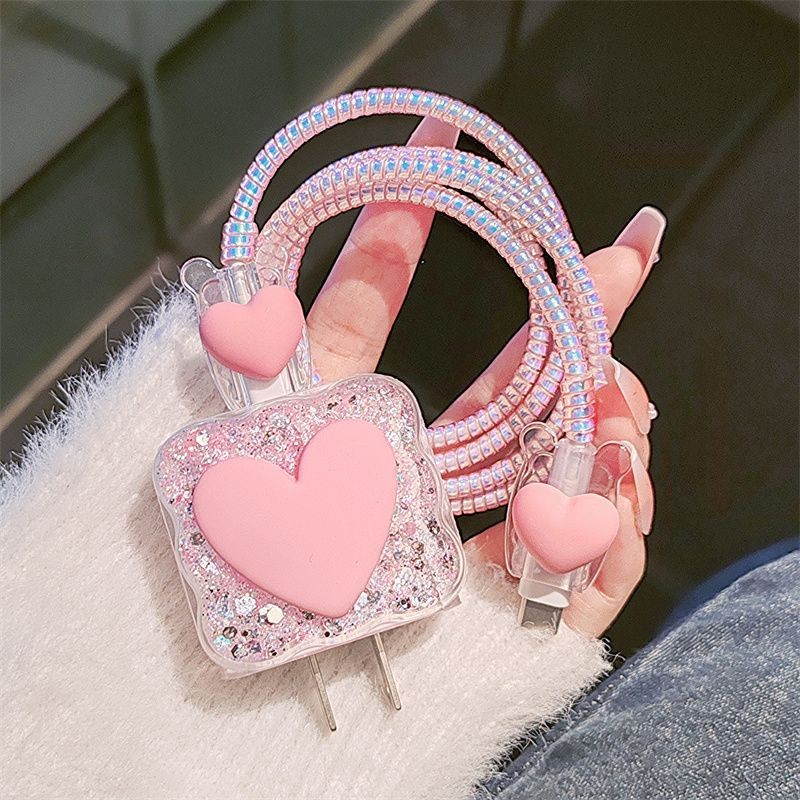 高品質ピンクハートチャージャーケース iPhone 11 1 - Phone Accessories Unique のレビューと価格