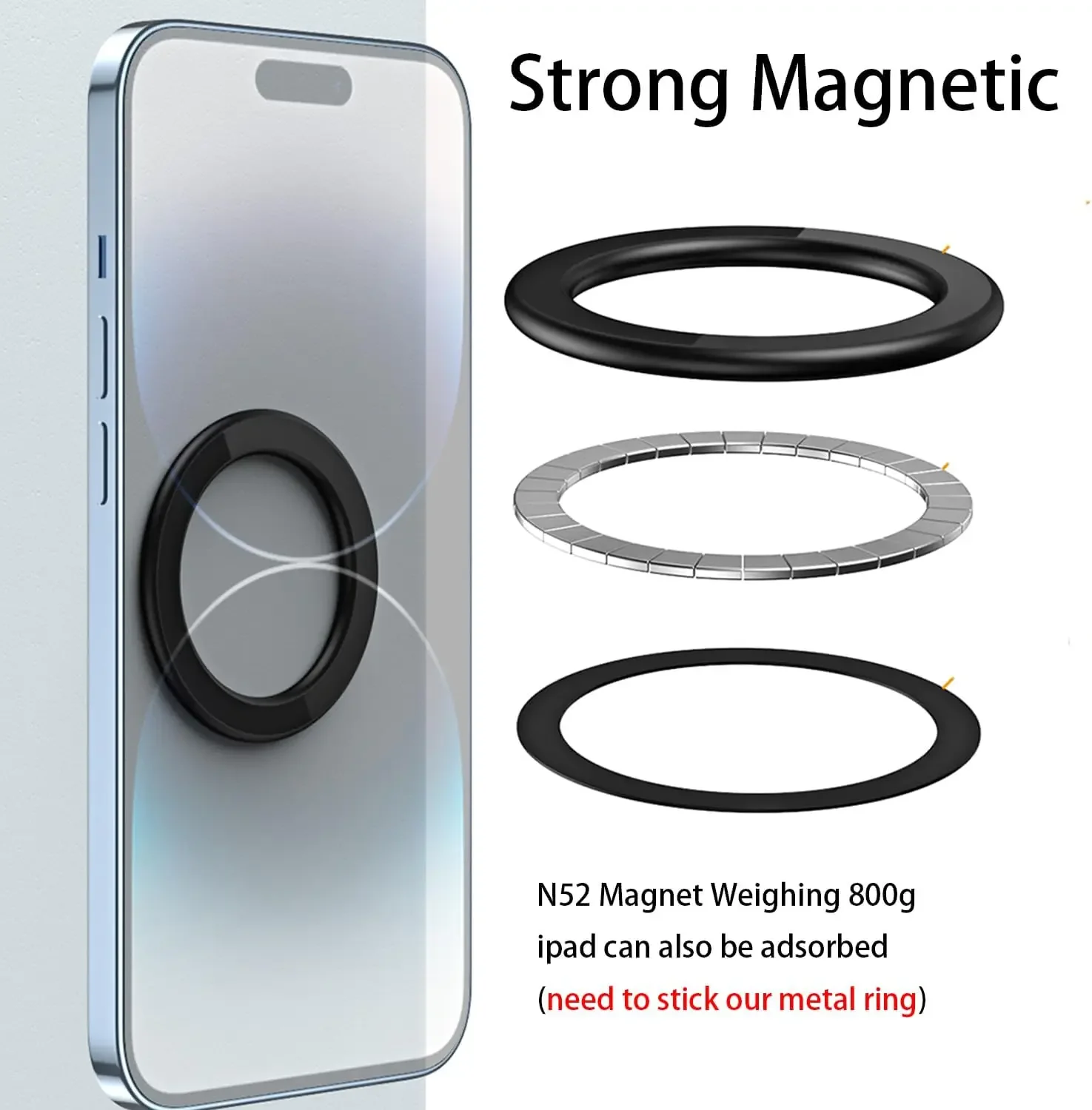 MagSafe対応 磁気リングホルダー 強力マグネット 携帯 - Phone Accessories Japan のレビューと価格