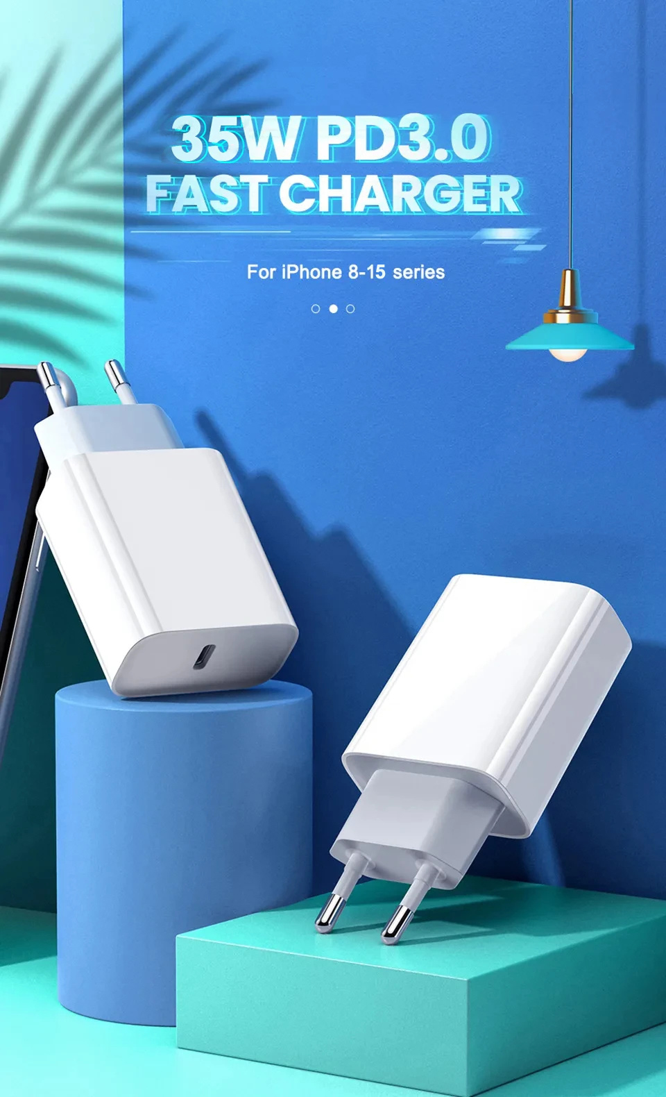 35W PD USB-C急速充電器 iPhone 17/16 - Phone Accessories Nothing のレビューと価格