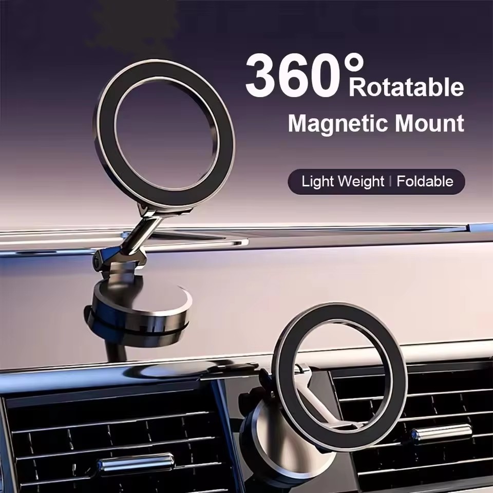 マグセーフ360対応折りたたみ式マグネット式車載携帯電話ホル - Phone Accessories Japan のレビューと価格