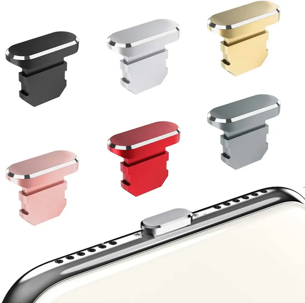 2個入り メタル製ダストプラグ 充電ポート用ダストプラグ i - Phone Accessories Unique のレビューと価格