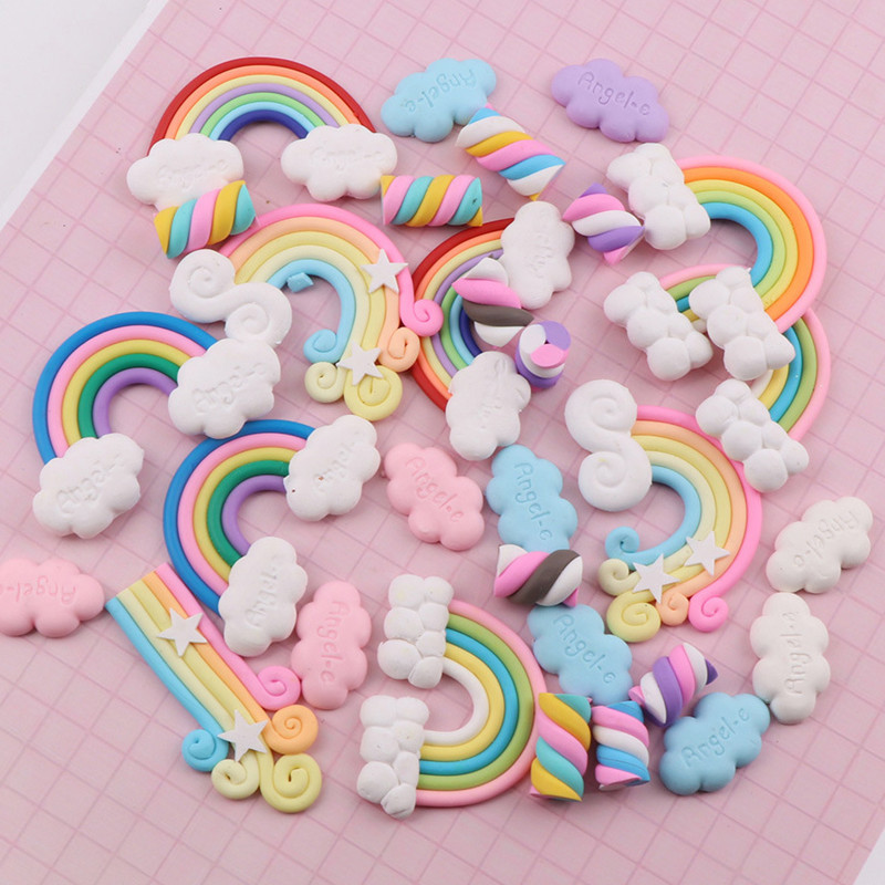 20/30個ミックスキャンディロリポップポリマー粘土アクセサ - Phone Accessories Europe のレビューと価格