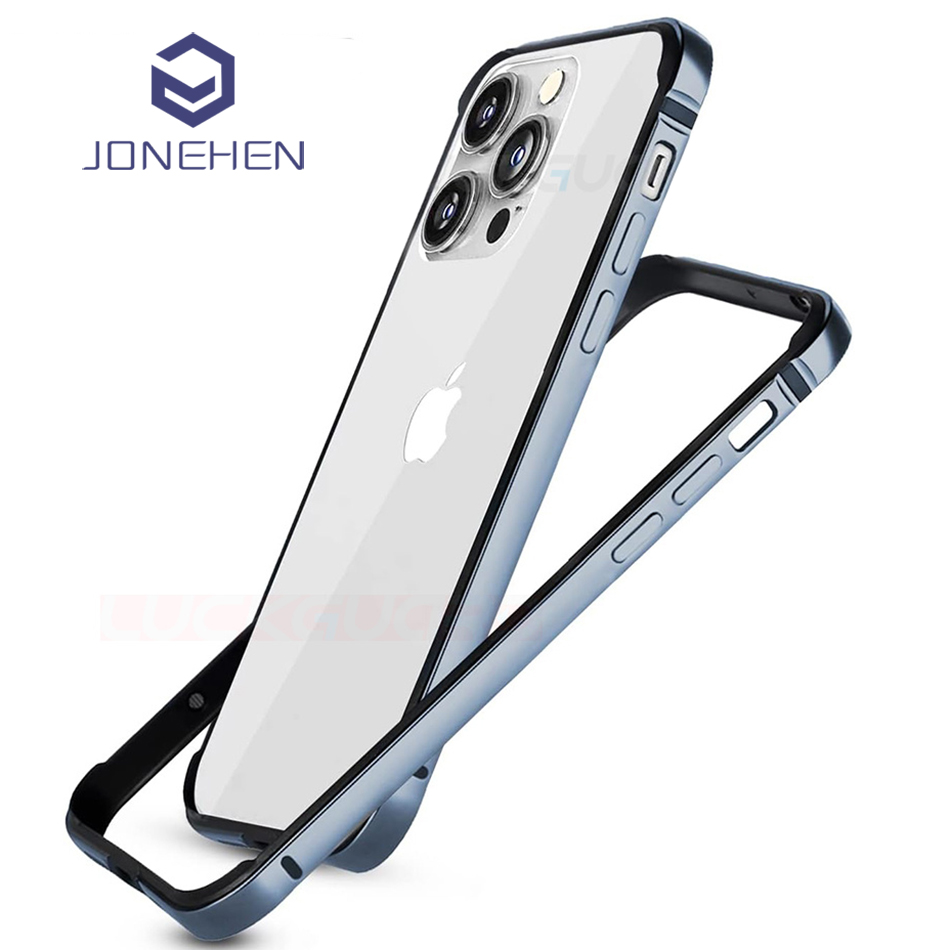 軽量アルミバンパーケース iPhone 14 13 11 1 - Phone Accessories Nothing のレビューと価格