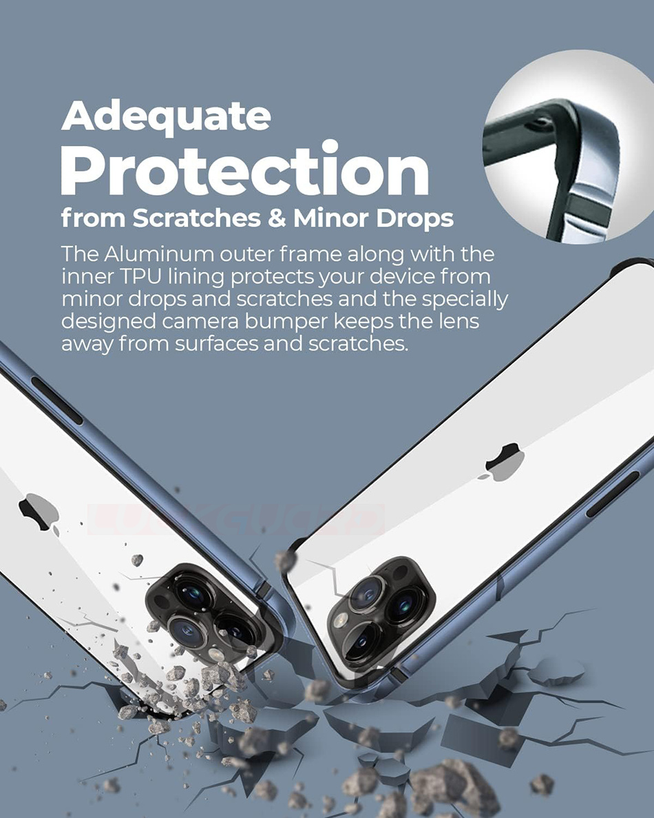 軽量アルミバンパーケース iPhone 14 13 11 1 - Phone Accessories Nothing のレビューと価格