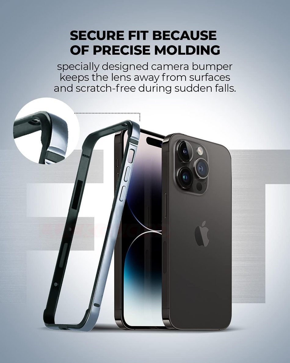 軽量アルミバンパーケース iPhone 14 13 11 1 - Phone Accessories Nothing のレビューと価格