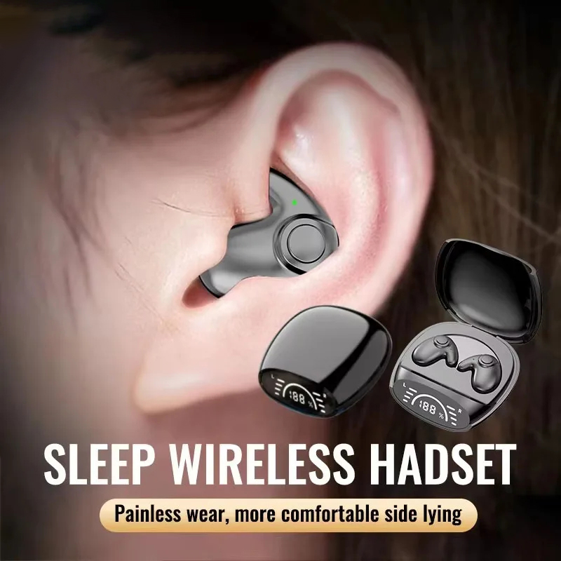 スリープ用インビジブルヘッドセット ノイズキャンセリング ワ - Phone Accessories Amazon のレビューと価格