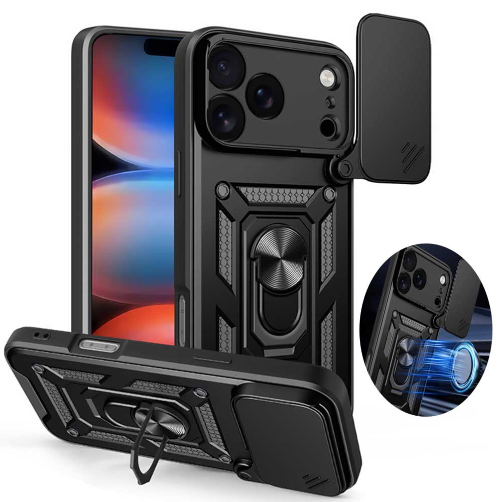 耐衝撃アーマーケース iPhone 17 Pro Max 車 - Phone Accessories Japan のレビューと価格