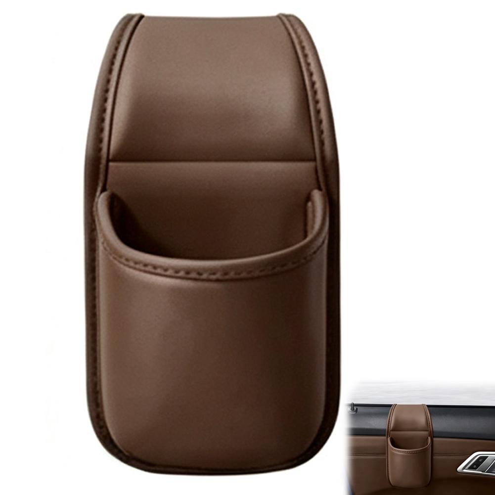 運転席用車ドアカップホルダー、レザー製自動車ドリンクラック収 - Phone Accessories Rack のレビューと価格