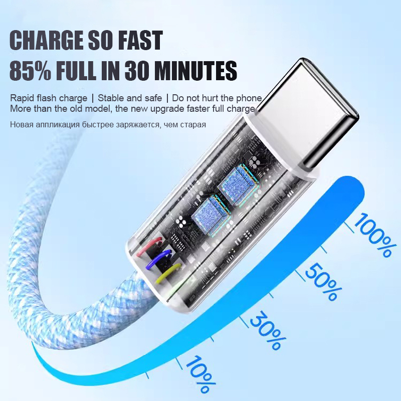 PD 40W USB C急速充電ケーブル iPhone 13 - Phone Accessories Nothing のレビューと価格