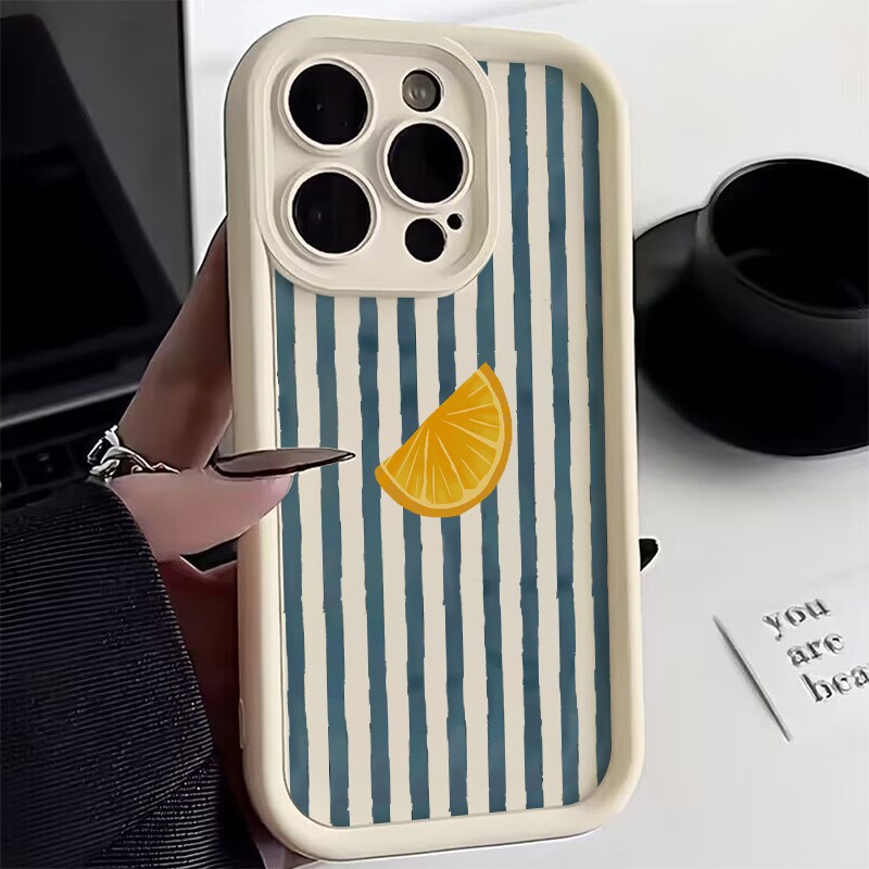 ストライプレモン柄スマホケース iPhone 17 16 1 - Phone Accessories To Sell のレビューと価格