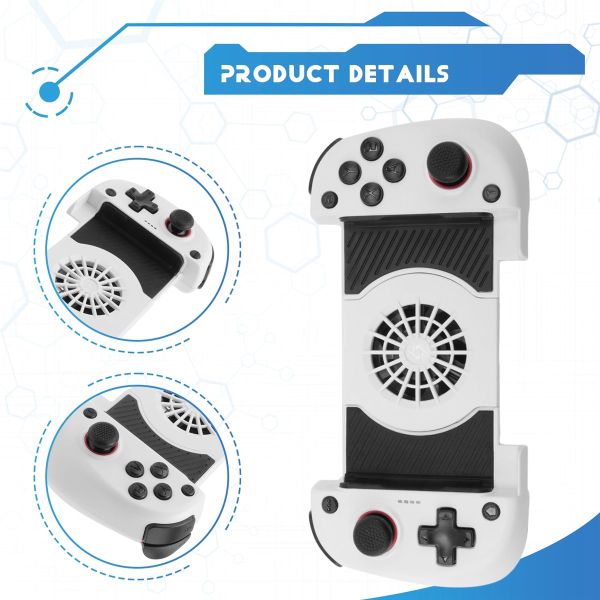 doyme X3 携帯電話ゲームパッド 冷却ファン付き Bl - Gaming Controller Phone のレビューと価格