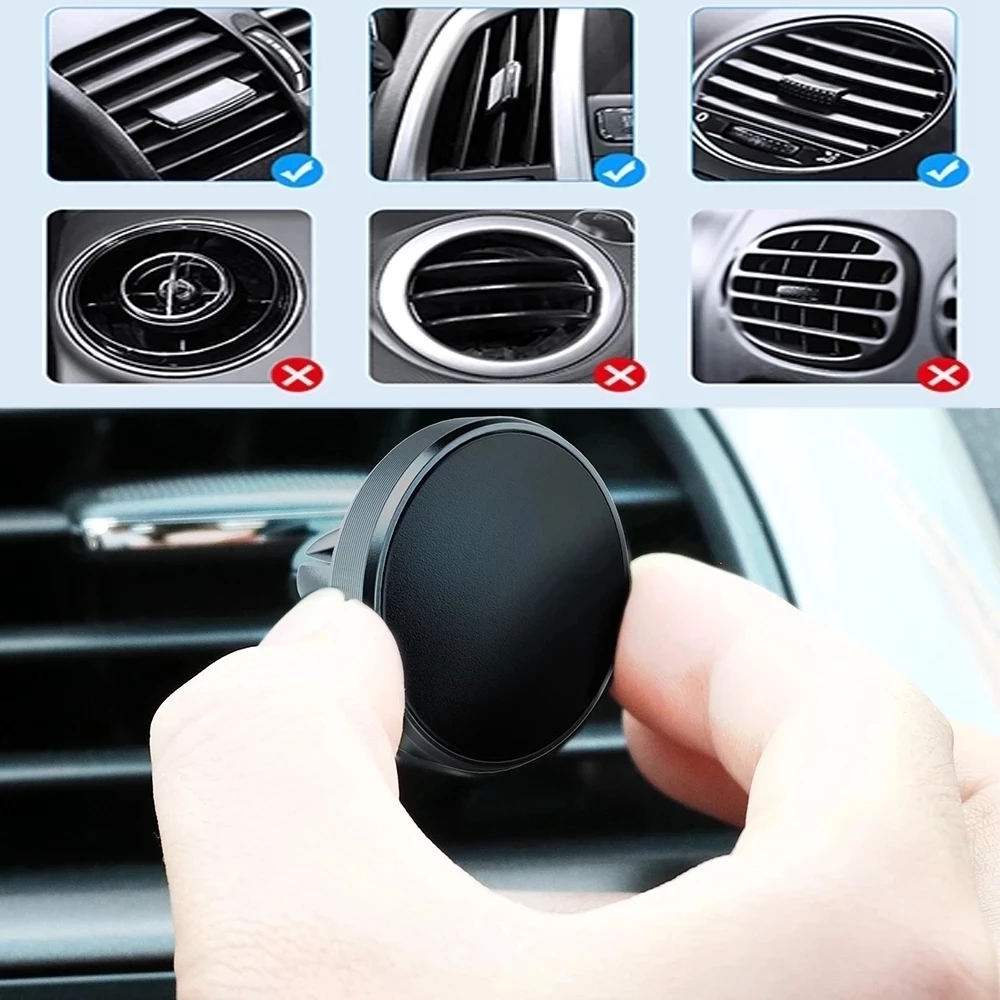 車載用マグネット式携帯電話ホルダー、iPhone 14、13 - Phone Accessories Japan のレビューと価格