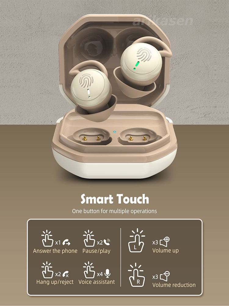 睡眠用ワイヤレスイヤホン 目に見えない小型Bluetooth - Phone Accessories Amazon のレビューと価格
