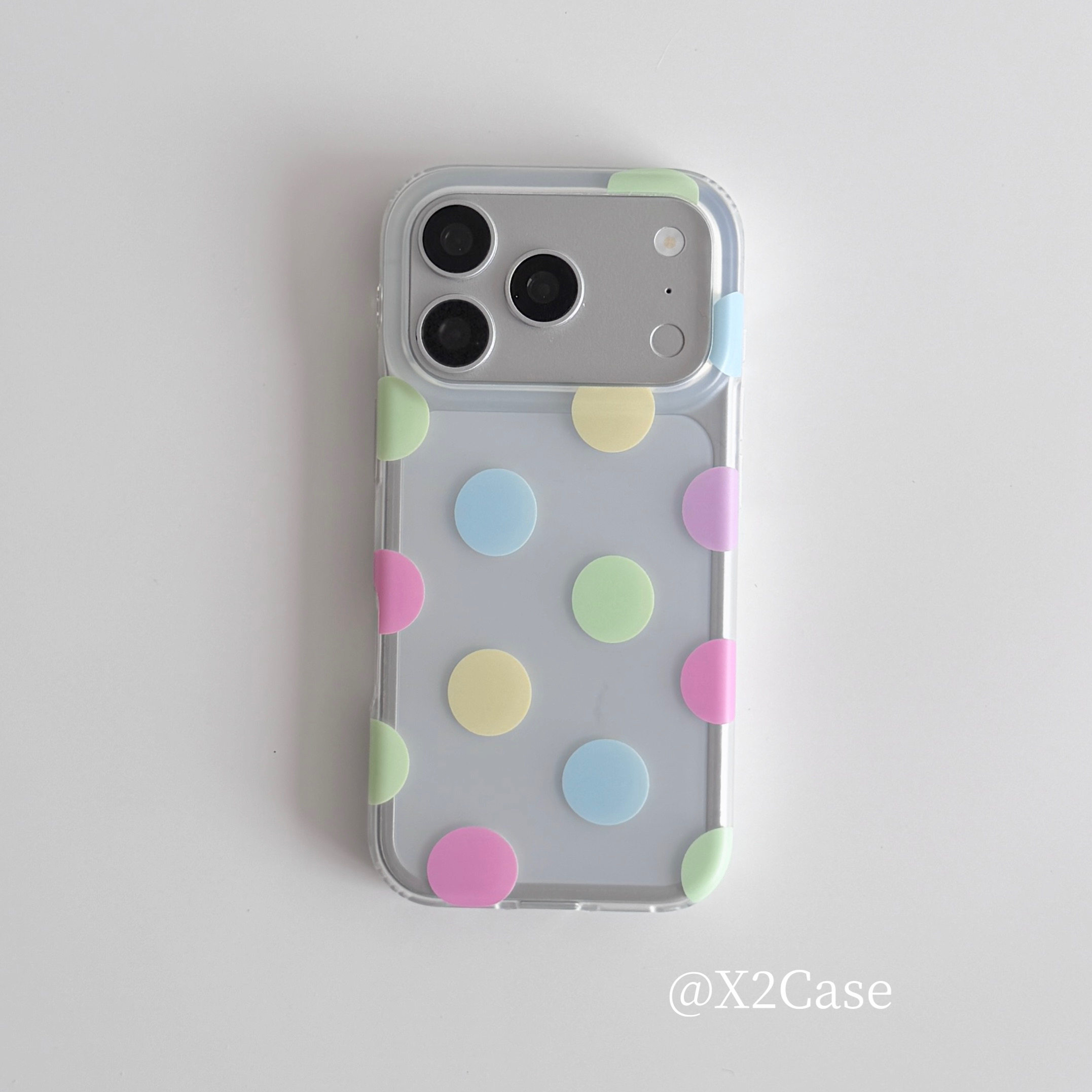 韓国インスタ風カラフルな水玉模様マットスマホケース iPho - Phone Accessories To Sell のレビューと価格