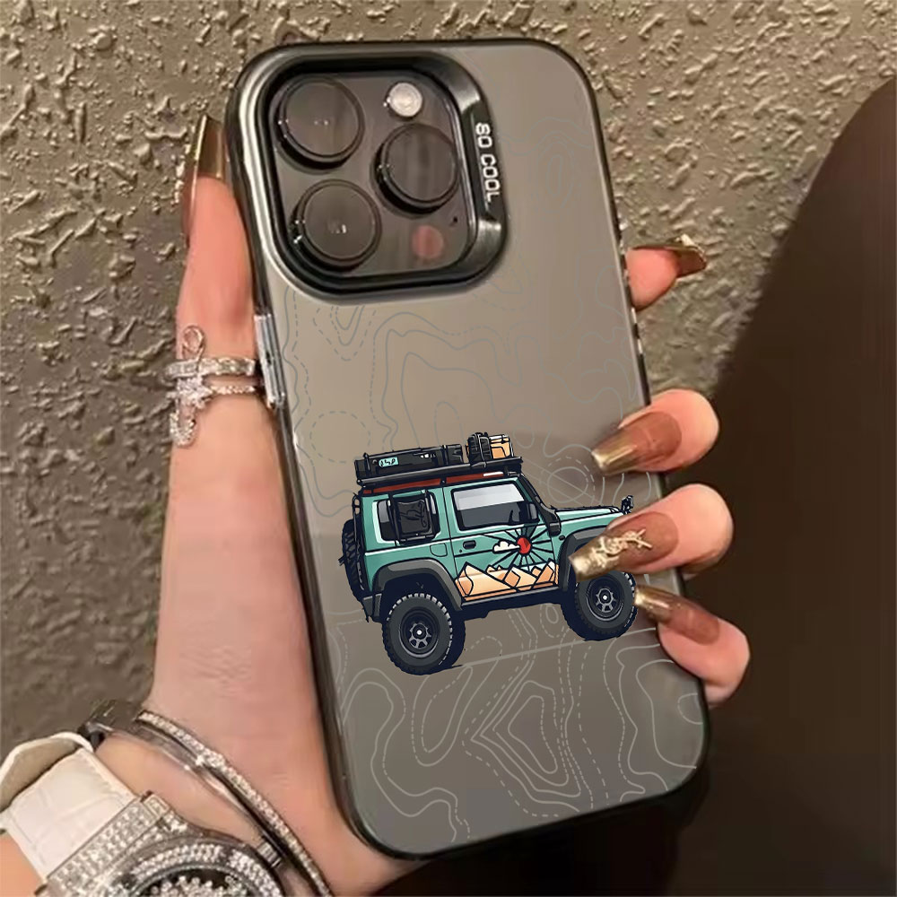 シンプルな車柄のスマホケース iPhone 17 Air 1 - Phone Accessories To Sell のレビューと価格