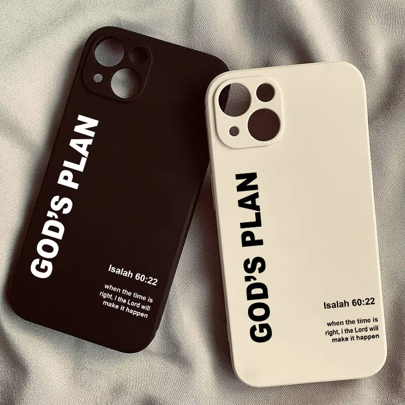 神の計画 聖書の言葉柄 iPhoneケース iPhone 1 - Phone Accessories To Sell のレビューと価格