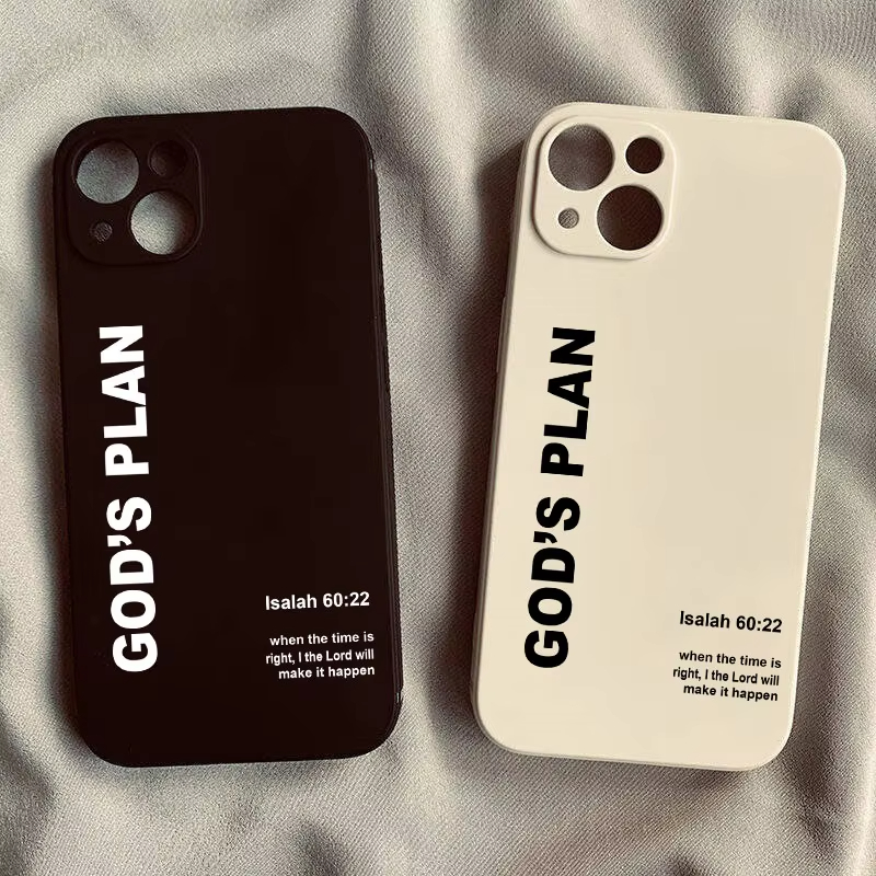 神の計画 聖書の言葉柄 iPhoneケース iPhone 1 - Phone Accessories To Sell のレビューと価格