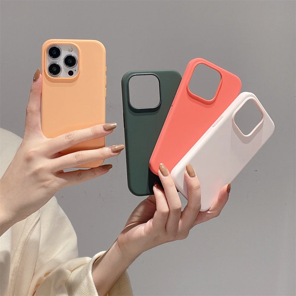 IPhone用液体シリコンケース,デラックスソフトフォンアク - Phone Accessories Nothing のレビューと価格