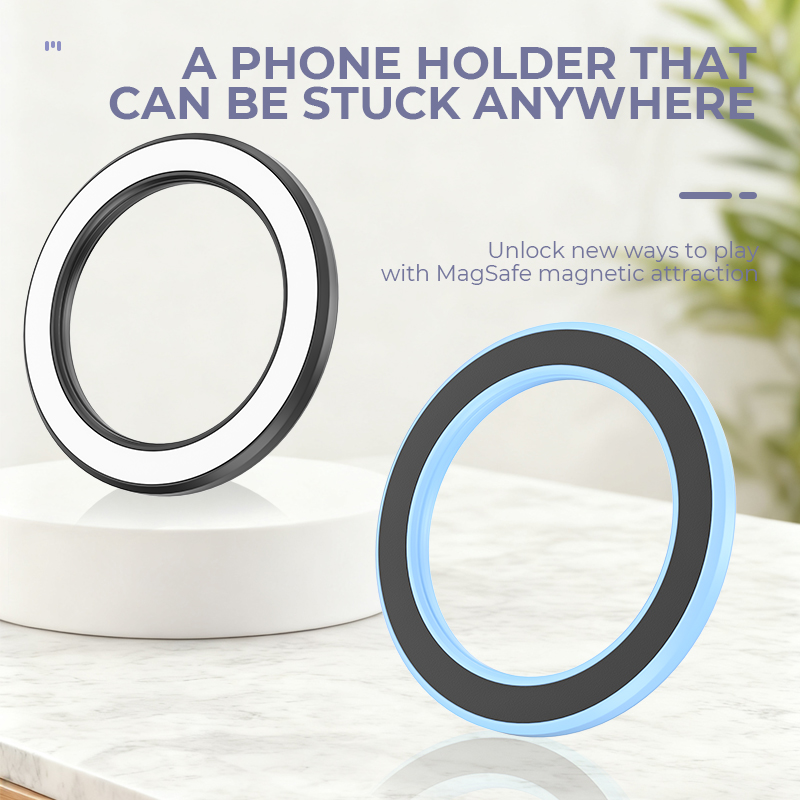 MagSafe対応 強力マグネットリング式スマホホルダー 粘 - Phone Accessories Japan のレビューと価格