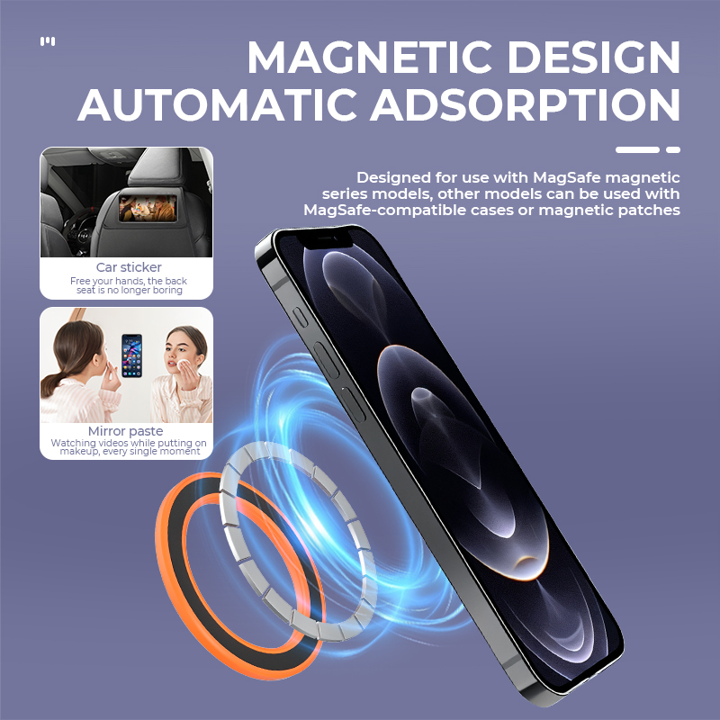 MagSafe対応 強力マグネットリング式スマホホルダー 粘 - Phone Accessories Japan のレビューと価格