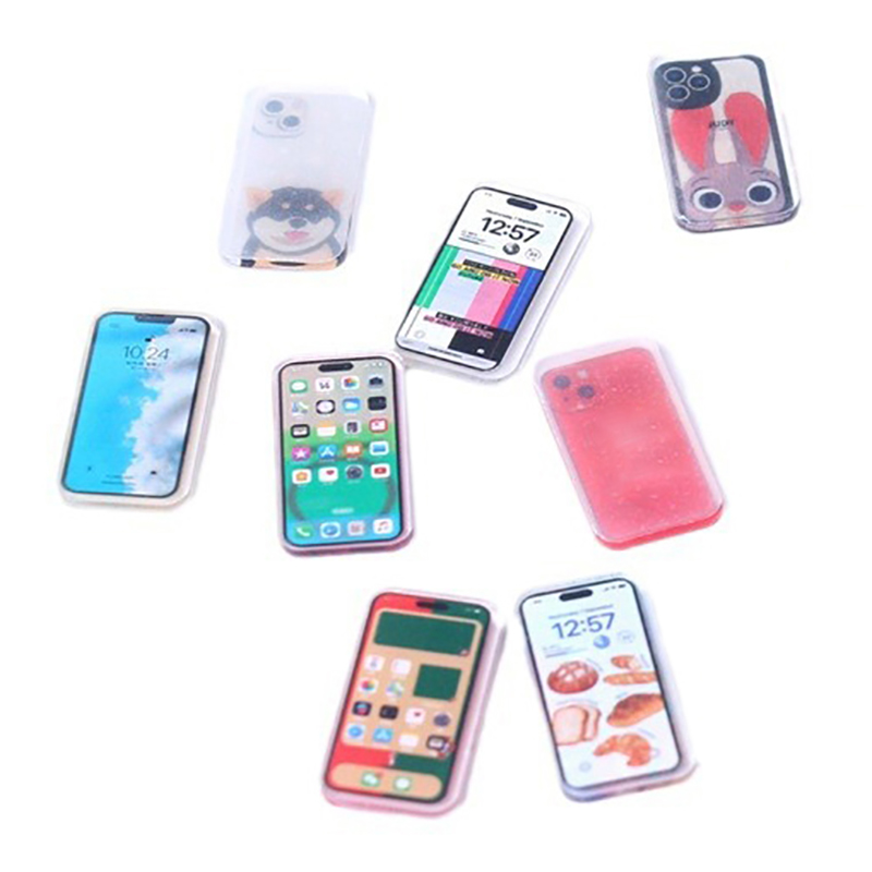 **5 個 1:12 ドールハウスミニチュア携帯電話シミュレ - Phone Accessories Europe のレビューと価格