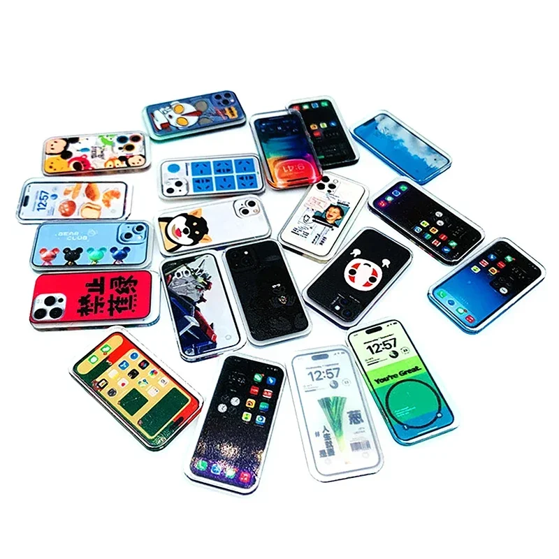 ドールハウスミニモバイルモデル、シミュレーション携帯電話人形 - Phone Accessories Europe のレビューと価格