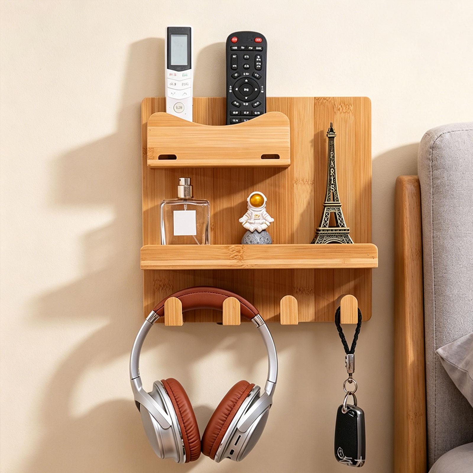 壁掛け式ベッドサイドシェルフアクセサリーオーガナイザー、フッ - Phone Accessories Europe のレビューと価格