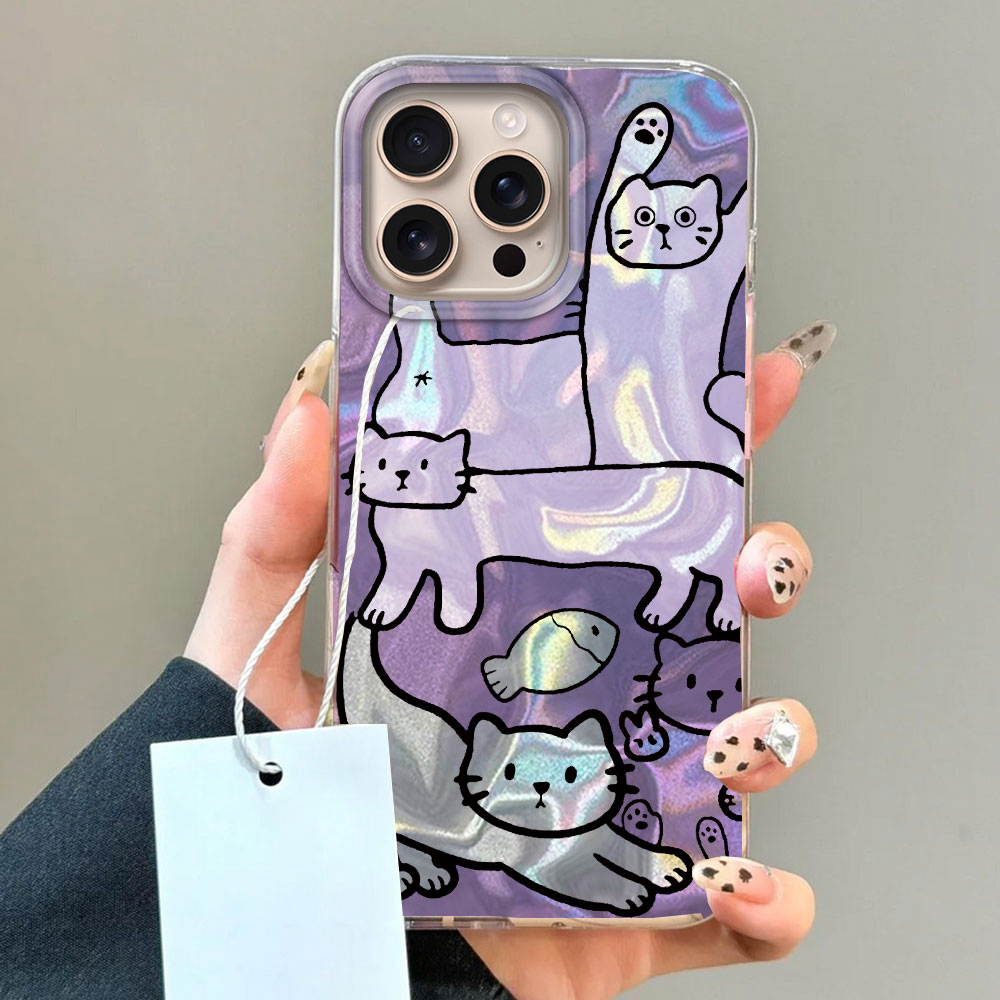 パープルラインキャットフィッシュウォーターテクスチャiPho - Phone Accessories To Sell のレビューと価格