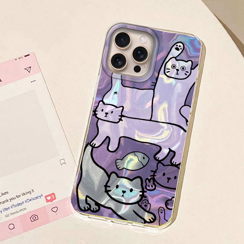 パープルラインキャットフィッシュウォーターテクスチャiPho - Phone Accessories To Sell のレビューと価格